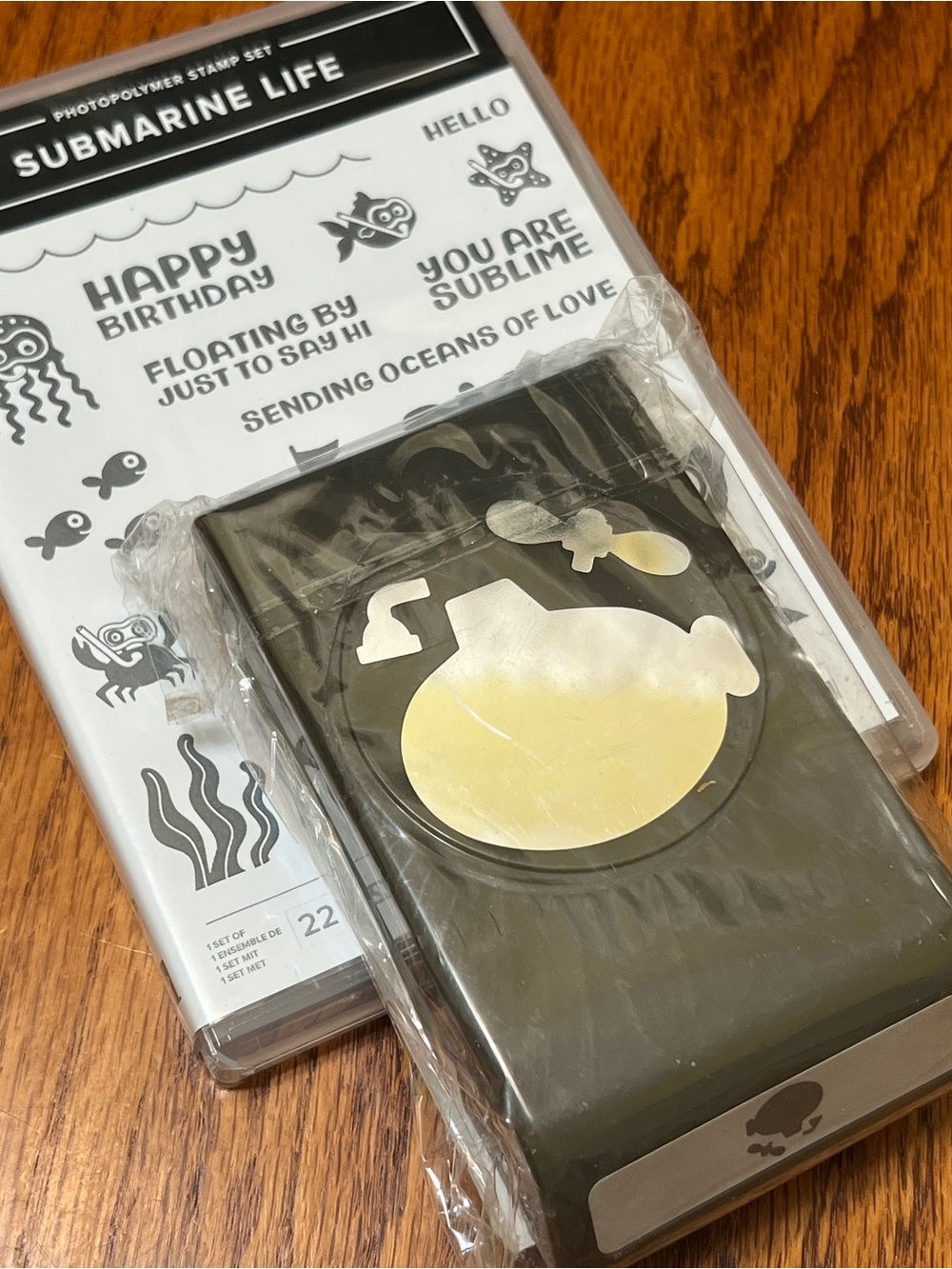 NEW Stampin’ Up! Submarine Life Stamp Set & Builder Punch Bundle